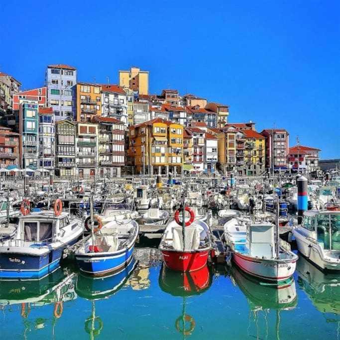 ベルメオArostegi Etxea Bonito Piso Junto Al Puertoアパートメント エクステリア 写真